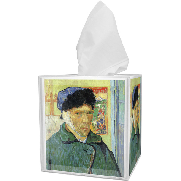 Custom Van Gogh's Self Portrait with Bandaged Ear Tissue Box Cover