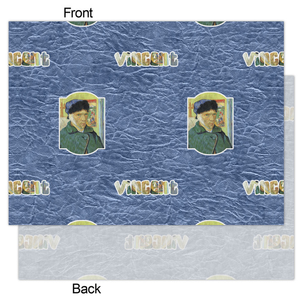 Van Gogh's Self Portrait with Bandaged Ear Tissue Paper - Heavyweight - Large - Front & Back
