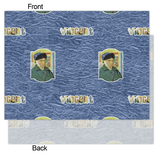 Van Gogh's Self Portrait with Bandaged Ear Tissue Paper - Heavyweight - Medium - Front & Back