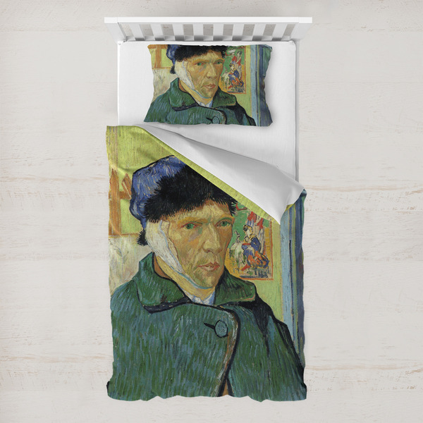 Custom Van Gogh's Self Portrait with Bandaged Ear Toddler Bedding