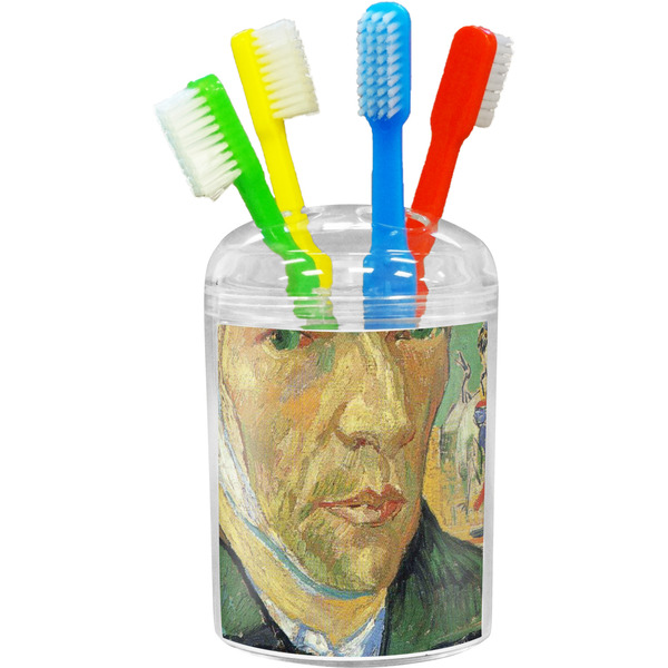 Custom Van Gogh's Self Portrait with Bandaged Ear Toothbrush Holder