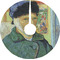 Van Gogh's Self Portrait with Bandaged Ear Tree Skirt