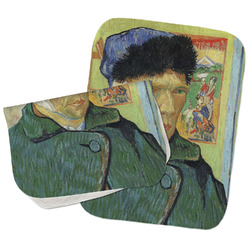 Van Gogh's Self Portrait with Bandaged Ear Burp Cloths - Fleece - Set of 2