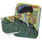 Van Gogh's Self Portrait with Bandaged Ear Two Rectangle Burp Cloths - Open & Folded