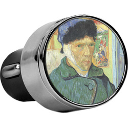 Van Gogh's Self Portrait with Bandaged Ear USB Car Charger