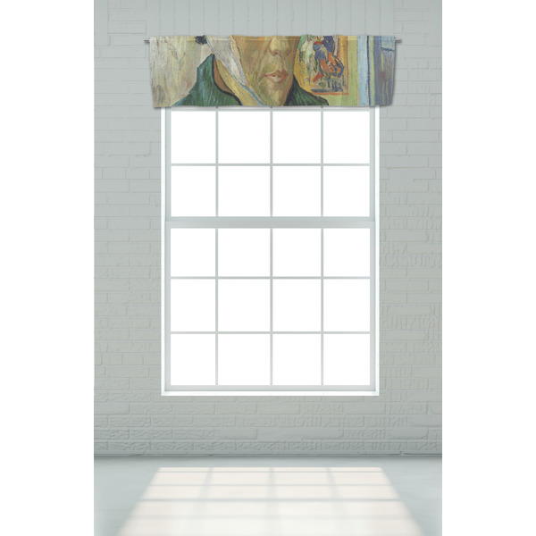Van Gogh's Self Portrait with Bandaged Ear Valance - On window