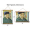 Van Gogh's Self Portrait with Bandaged Ear Wall Hanging Tapestries - Parent/Sizing