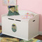 Van Gogh's Self Portrait with Bandaged Ear Wall Monogram on Toy Chest