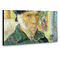 Van Gogh's Self Portrait with Bandaged Ear Wall Mounted Coat Hanger - Side View
