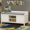 Van Gogh's Self Portrait with Bandaged Ear Wall Name Decal Above Storage bench