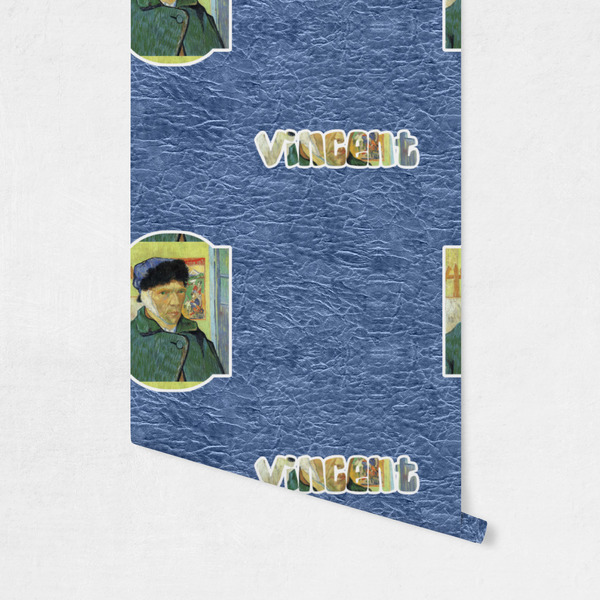 Van Gogh's Self Portrait with Bandaged Ear Wallpaper on Wall