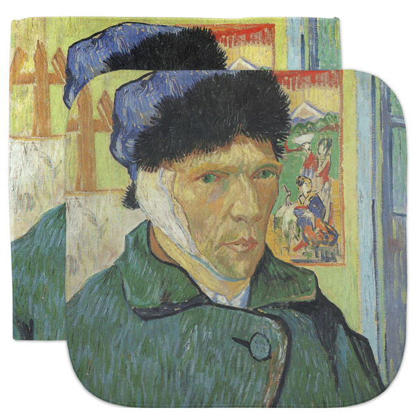 Custom Van Gogh's Self Portrait with Bandaged Ear Facecloth / Wash Cloth