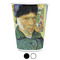 Van Gogh's Self Portrait with Bandaged Ear Waste Basket - Both Colors - Front