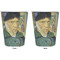 Van Gogh's Self Portrait with Bandaged Ear Waste Basket - White - Double Sided - Approval