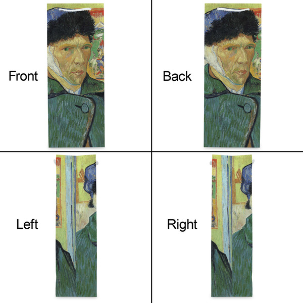 Van Gogh's Self Portrait with Bandaged Ear Wine Gift Bag - Gloss - Approval