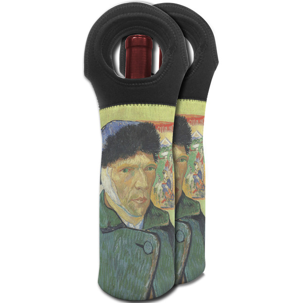 Van Gogh's Self Portrait with Bandaged Ear Wine Tote Bag - Two Bags