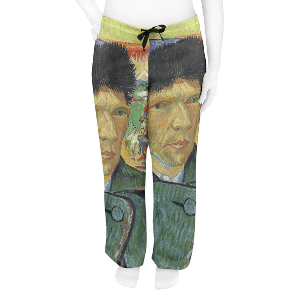 Van Gogh's Self Portrait with Bandaged Ear Women's Pj on model - Front