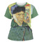 Van Gogh's Self Portrait with Bandaged Ear Womens Crew Neck T Shirt - Main