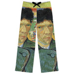 Van Gogh's Self Portrait with Bandaged Ear Womens Pajama Pants