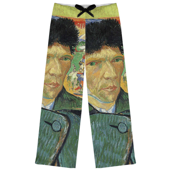 Custom Van Gogh's Self Portrait with Bandaged Ear Womens Pajama Pants