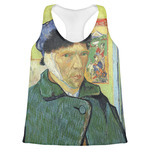 Van Gogh's Self Portrait with Bandaged Ear Womens Racerback Tank Top