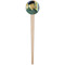 Van Gogh's Self Portrait with Bandaged Ear Wooden 4" Food Pick - Round - Single Pick