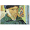 Van Gogh's Self Portrait with Bandaged Ear Woven Floor Mat