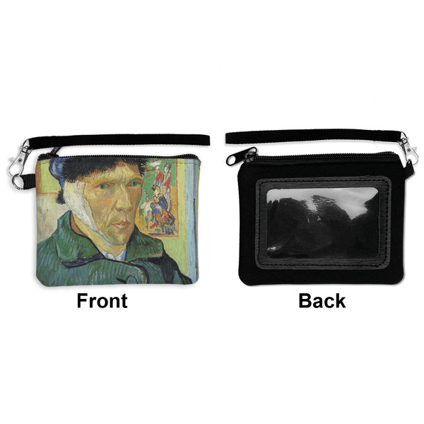 Van Gogh's Self Portrait with Bandaged Ear Wristlet ID Cases - Front & Back