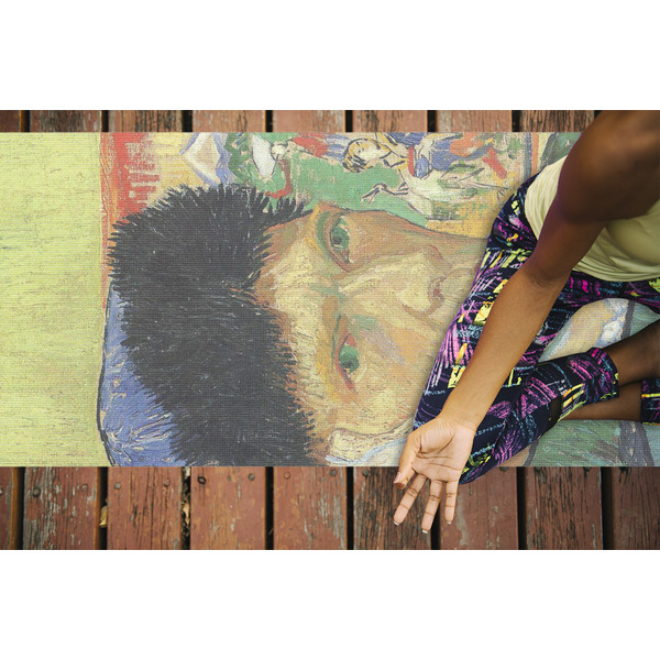 Van Gogh's Self Portrait with Bandaged Ear Yoga Mats - LIFESTYLE