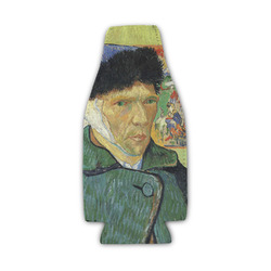 Van Gogh's Self Portrait with Bandaged Ear Zipper Bottle Cooler