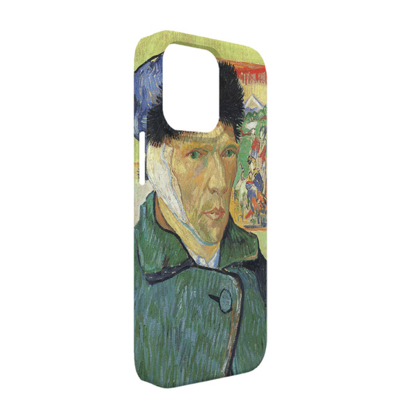 Custom Van Gogh's Self Portrait with Bandaged Ear iPhone Case - Plastic - iPhone 13