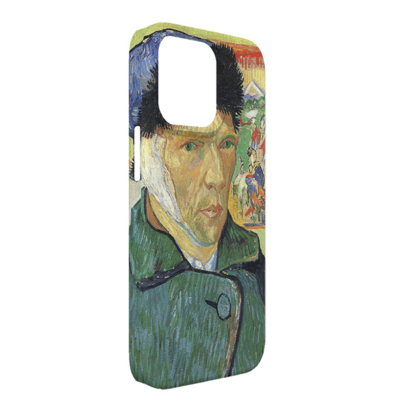 Custom Van Gogh's Self Portrait with Bandaged Ear iPhone Case - Plastic - iPhone 13 Pro Max