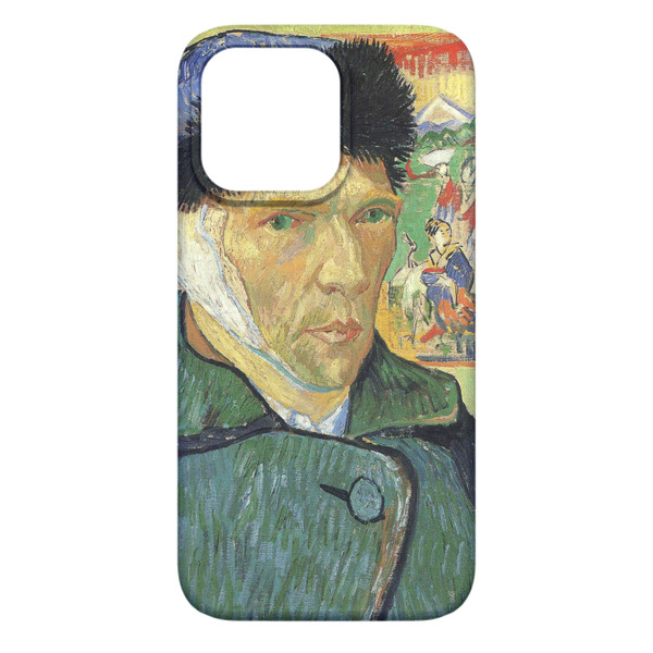 Van Gogh's Self Portrait with Bandaged Ear iPhone 13 Pro Max Case - Back