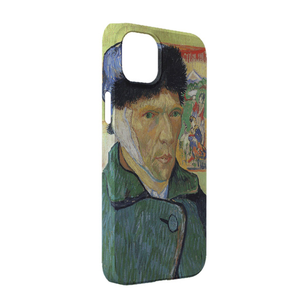 Custom Van Gogh's Self Portrait with Bandaged Ear iPhone Case - Plastic - iPhone 14