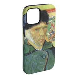 Van Gogh's Self Portrait with Bandaged Ear iPhone Case - Rubber Lined - iPhone 15 Plus