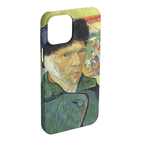 Custom Van Gogh's Self Portrait with Bandaged Ear iPhone Case - Plastic