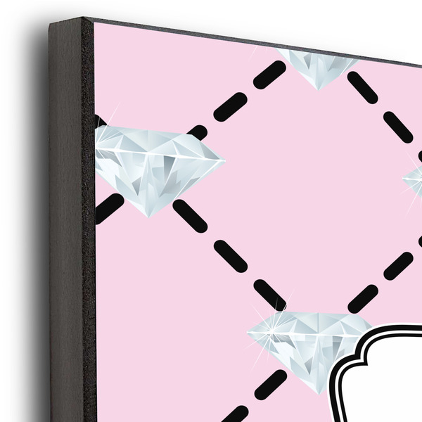 Diamond Dancers 11x14 Wood Print - Closeup