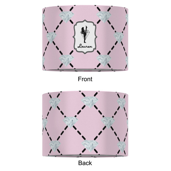 Diamond Dancers 12" Drum Lampshade - APPROVAL (Fabric)