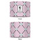 Diamond Dancers 12" Drum Lampshade - APPROVAL (Fabric)