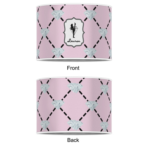 Diamond Dancers 12" Drum Lampshade - APPROVAL (Poly Film)