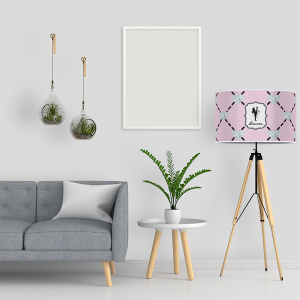 Diamond Dancers 12" Drum Lampshade - LIFESTYLE