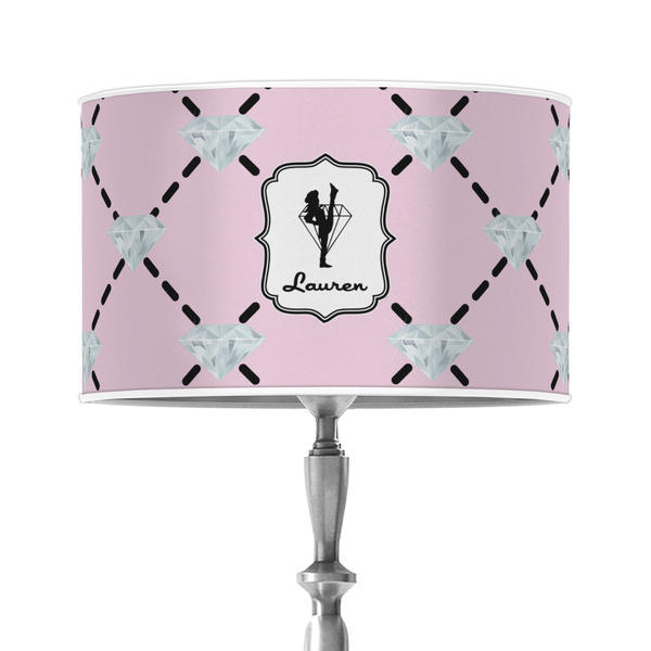Custom Diamond Dancers 12" Drum Lamp Shade - Poly-film (Personalized)