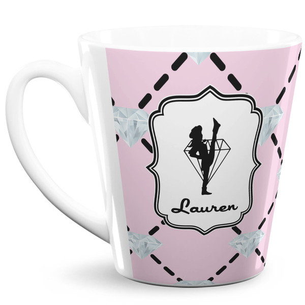 Custom Diamond Dancers 12 Oz Latte Mug (Personalized)