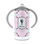 Diamond Dancers 12 oz Stainless Steel Sippy Cup (Personalized)