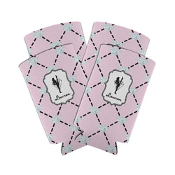 Diamond Dancers Can Cooler (tall 12 oz) - Set of 4 (Personalized)