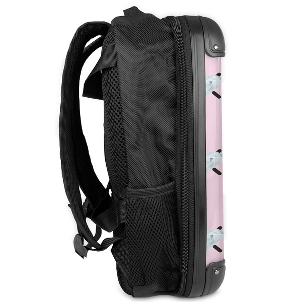 Diamond Dancers 13" Hard Shell Backpacks - Side View