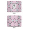 Diamond Dancers 16" Drum Lampshade - APPROVAL (Fabric)