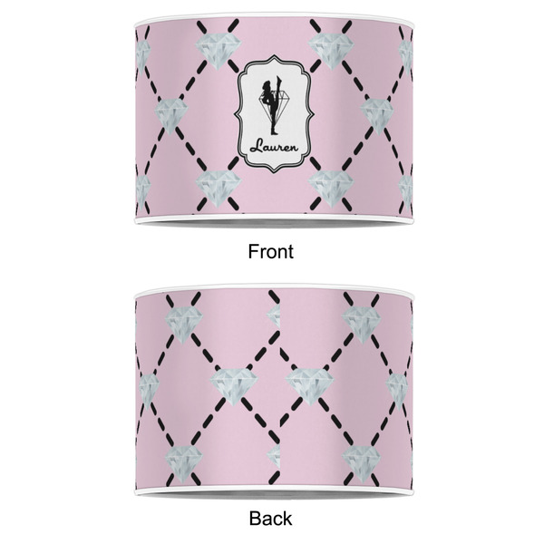 Diamond Dancers 16" Drum Lampshade - APPROVAL (Poly Film)