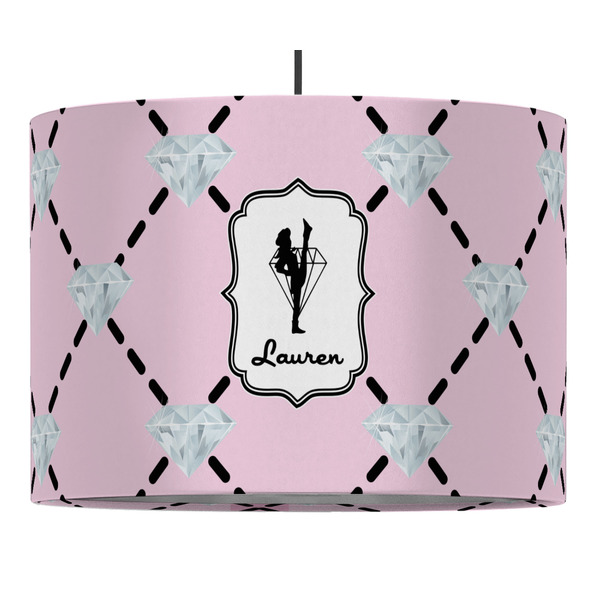 Diamond Dancers 16" Drum Lampshade - PENDANT (Fabric)