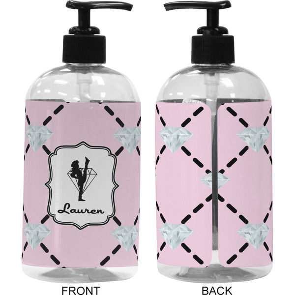 Diamond Dancers 16 oz Plastic Liquid Dispenser (Approval)